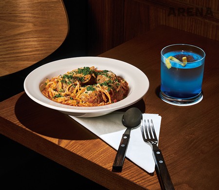 미트볼 파스타 + 빅블루