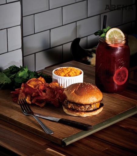 사우스사이드 버거 + 핌스 컵