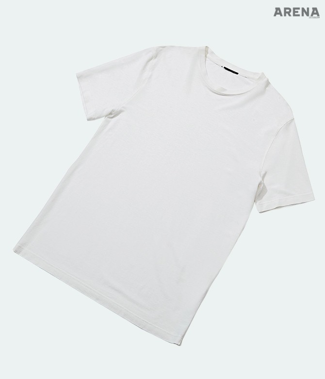 소매가 짧고 흐늘거리는 면 티셔츠 가격미정 라르디니 by 신세계인터내셔날 제품.