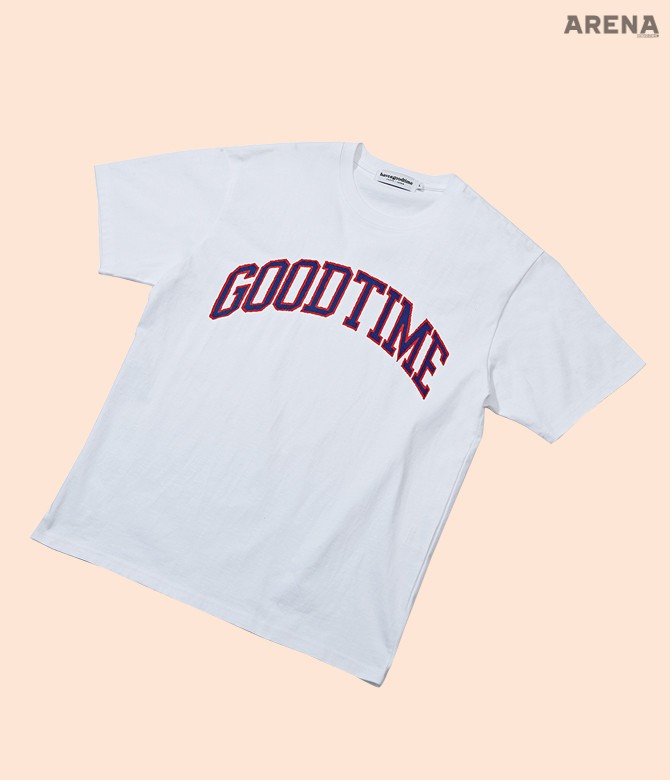 굿 타임 스크린 프린트 티셔츠 4만2천원 해브어굿타임 제품.