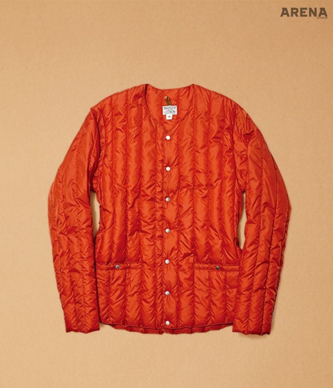 2 세로 줄무늬 퀼팅 스티치를 더한 스냅 버튼 카디건 49만8천원 로키마운틴 페더베드 by 플랫폼 제품. 