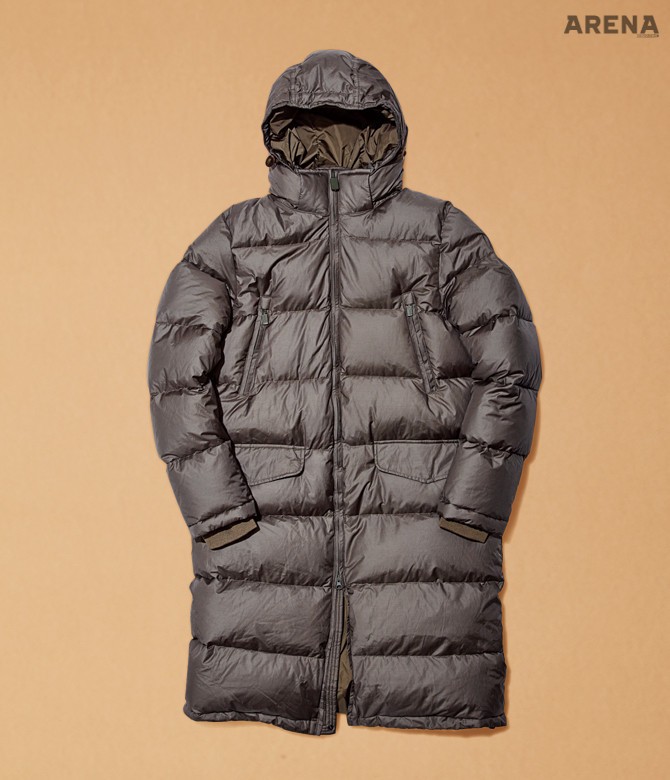 5 회색과 갈색 중간쯤 오묘한 색이 독특한 벤치 파카 1백5만원 아스페리 by 비이커 제품.