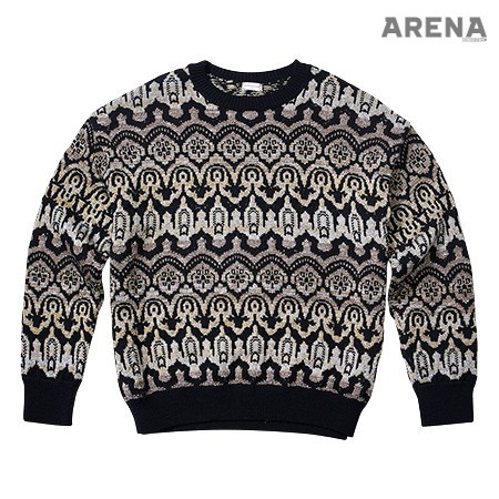 금사를 더해 화려한 멋을 낸 오버사이즈 스웨터 가격미정 드리스 반 노튼 by 분더샵 제품. 