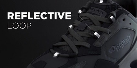 1 어두운 곳에서 빛을 반사하는 리플렉티드 루프.