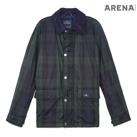 3 초록색 체크무늬 왁스 코튼 재킷 89만원
브룩스 브라더스 제품.