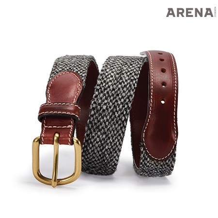 3 가죽과 트위드로 만든 벨트 9만8천원
바버샵×토마스 브라운 제품.