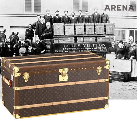모노그램 로고 사각 트렁크 가격미정 루이 비통 제품.