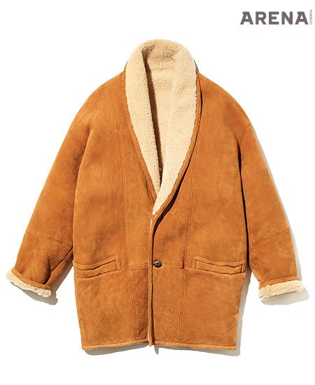 숄칼라 시어링 코트 1천60만원 구찌 제품. 