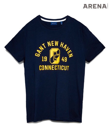 GANT
노란색 엠블럼 로고로 장식한 남색 티셔츠
5만8천원 간트 제품.