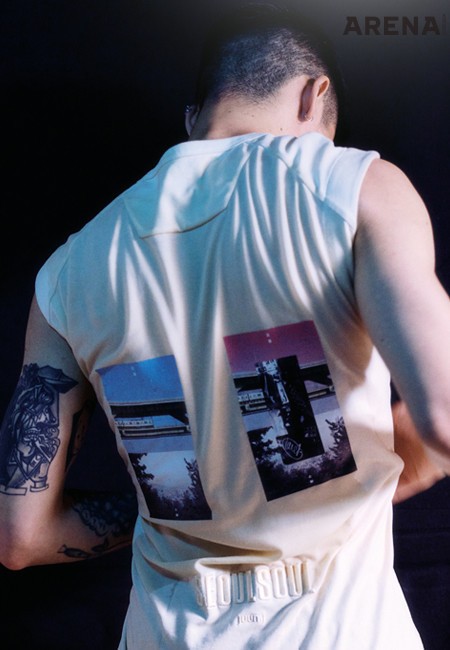 서울 소울 그래픽
슬리브리스 티셔츠 23만원
준 지 제품.