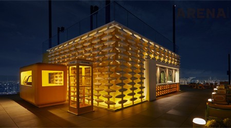 78층에 오르면 황홀한 광경이
펼쳐지는 ‘스카이 비치(Sky
Beach)’.