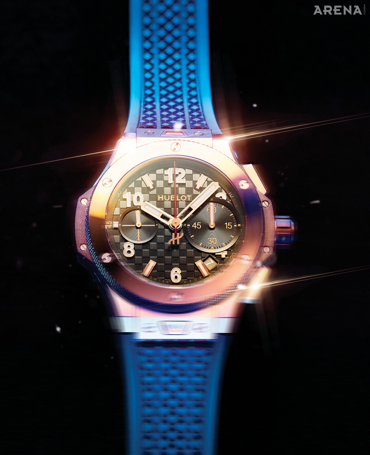 빅뱅 20주년 기념 킹 골드 세라믹 43mm 5900만원대 위블로 제품.