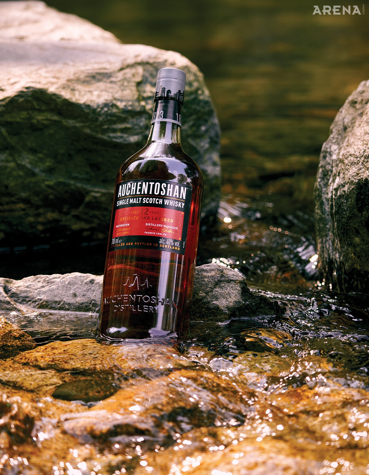 알코올 함유량 40% │ 용량 700mL  |  테이스팅 노트 꿀, 견과류, 캐러멜