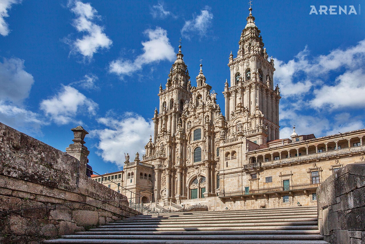 순례자의 종착지, 산티아고 데 콤포스텔라 대성당.